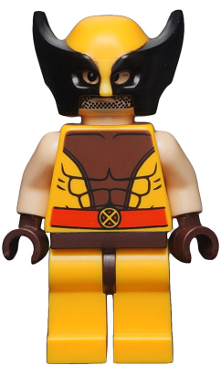 LEGO Minifigure-Wolverine - Mask-Super Heroes-sh118-Creative Brick Builders